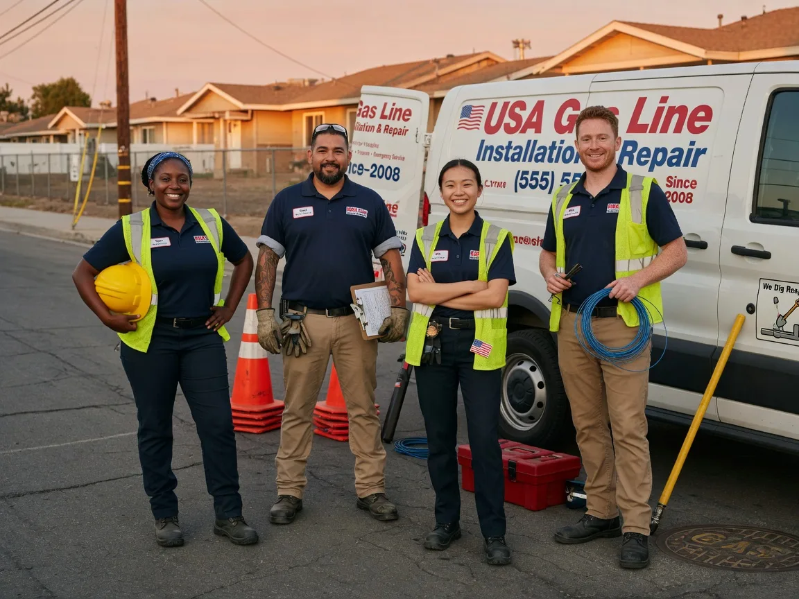 Gas Line Installation company in Langworthy, IA